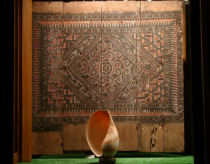 panneau de maison toradja indon&eacute;sie natsara