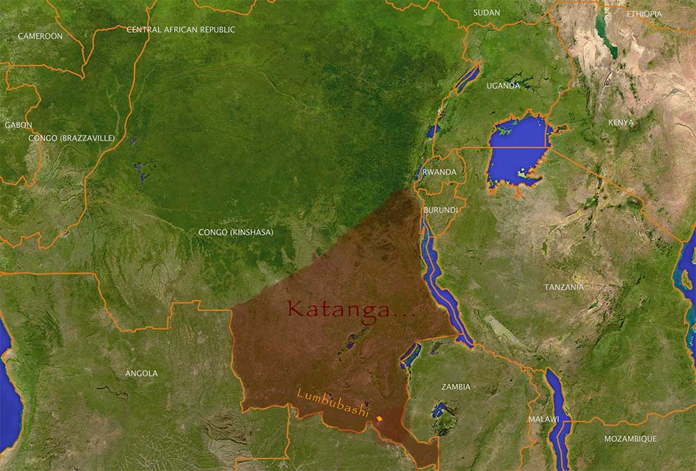 carte katanga